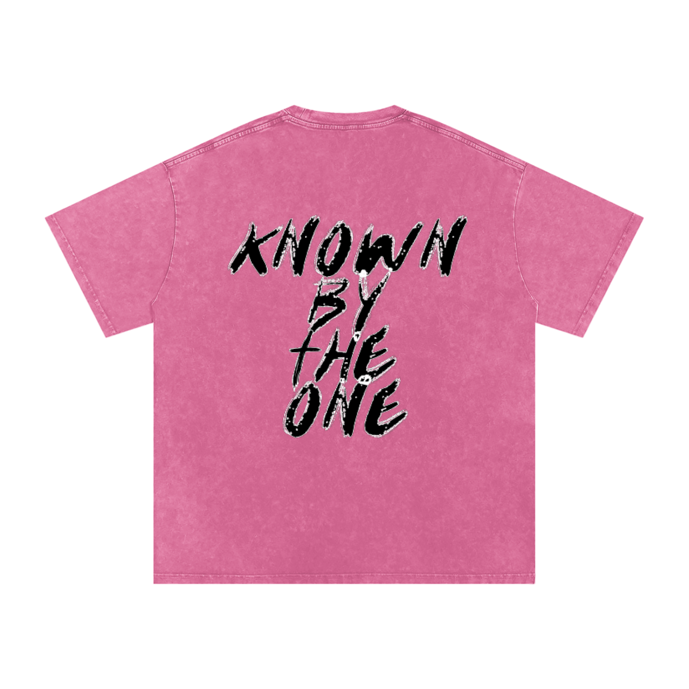 KBTO Snow Washed Oversized Cotton T-Shirt