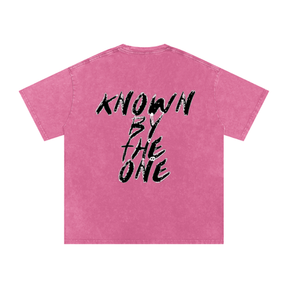 KBTO Snow Washed Oversized Cotton T-Shirt