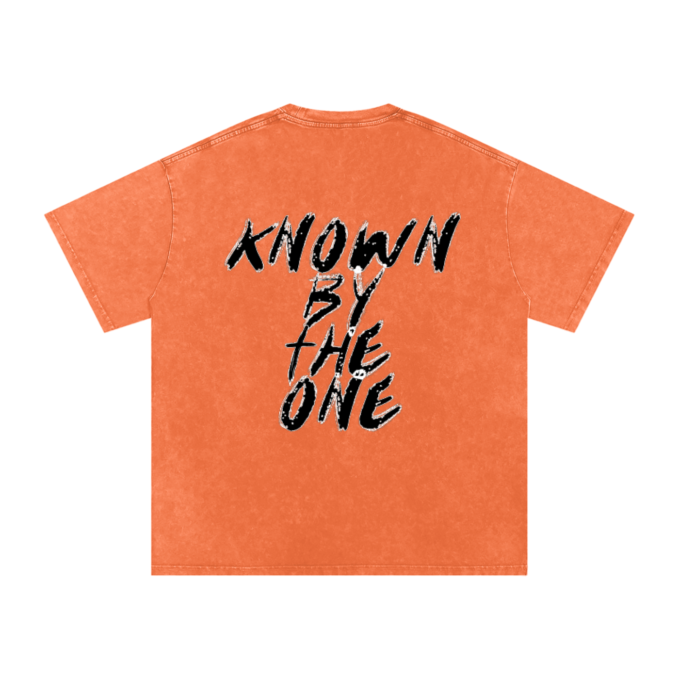 KBTO Snow Washed Oversized Cotton T-Shirt