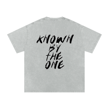 KBTO Snow Washed Oversized Cotton T-Shirt