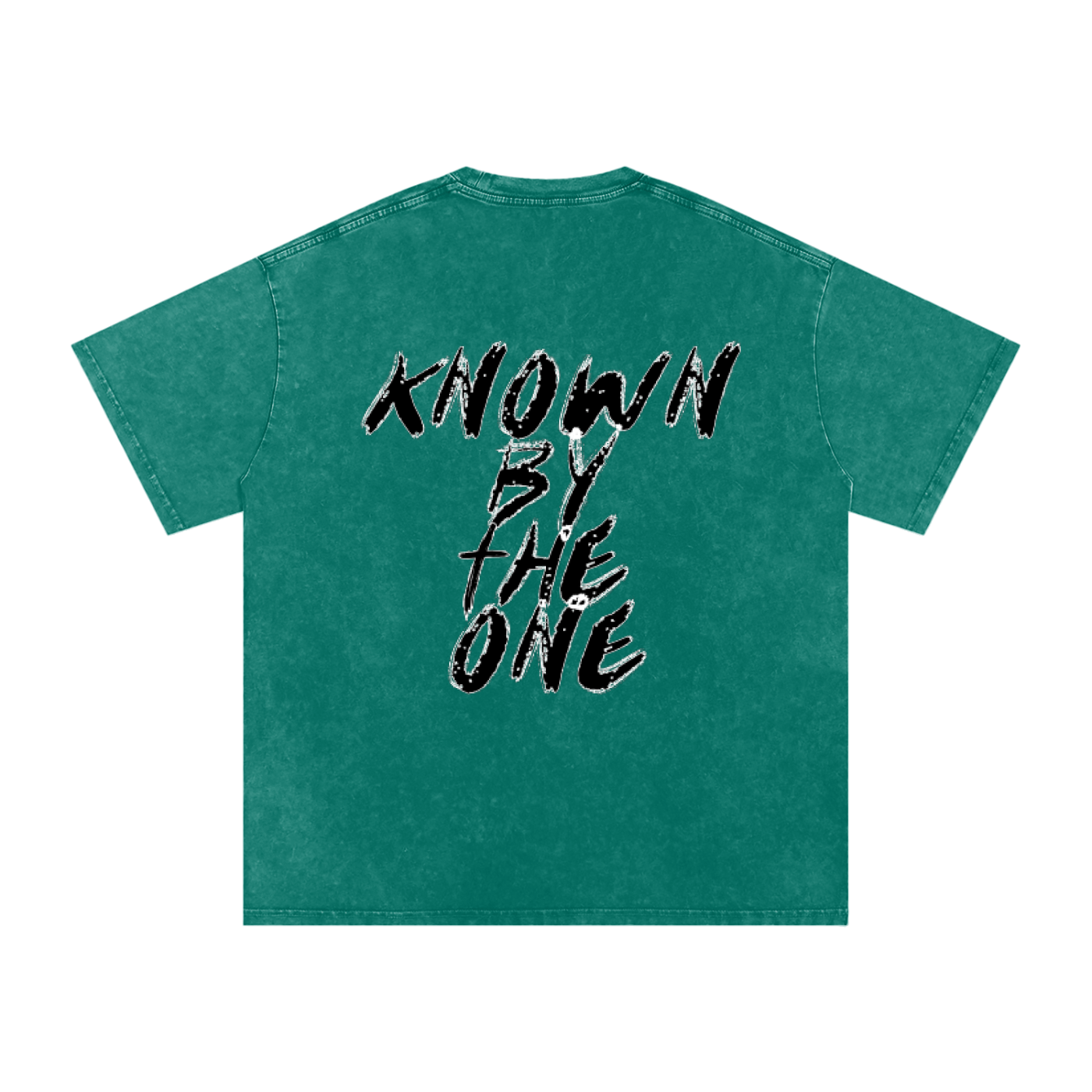 KBTO Snow Washed Oversized Cotton T-Shirt