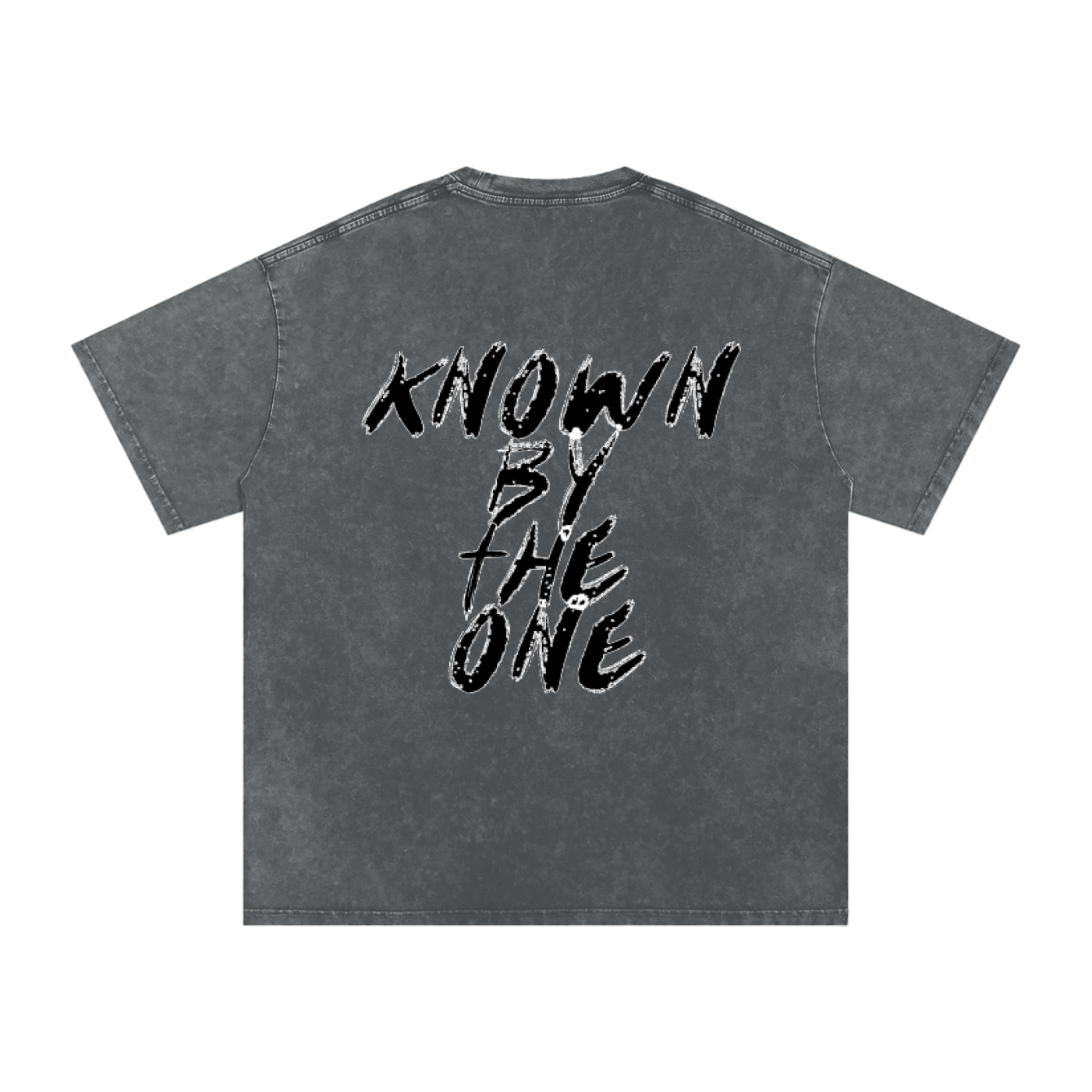 KBTO Snow Washed Oversized Cotton T-Shirt