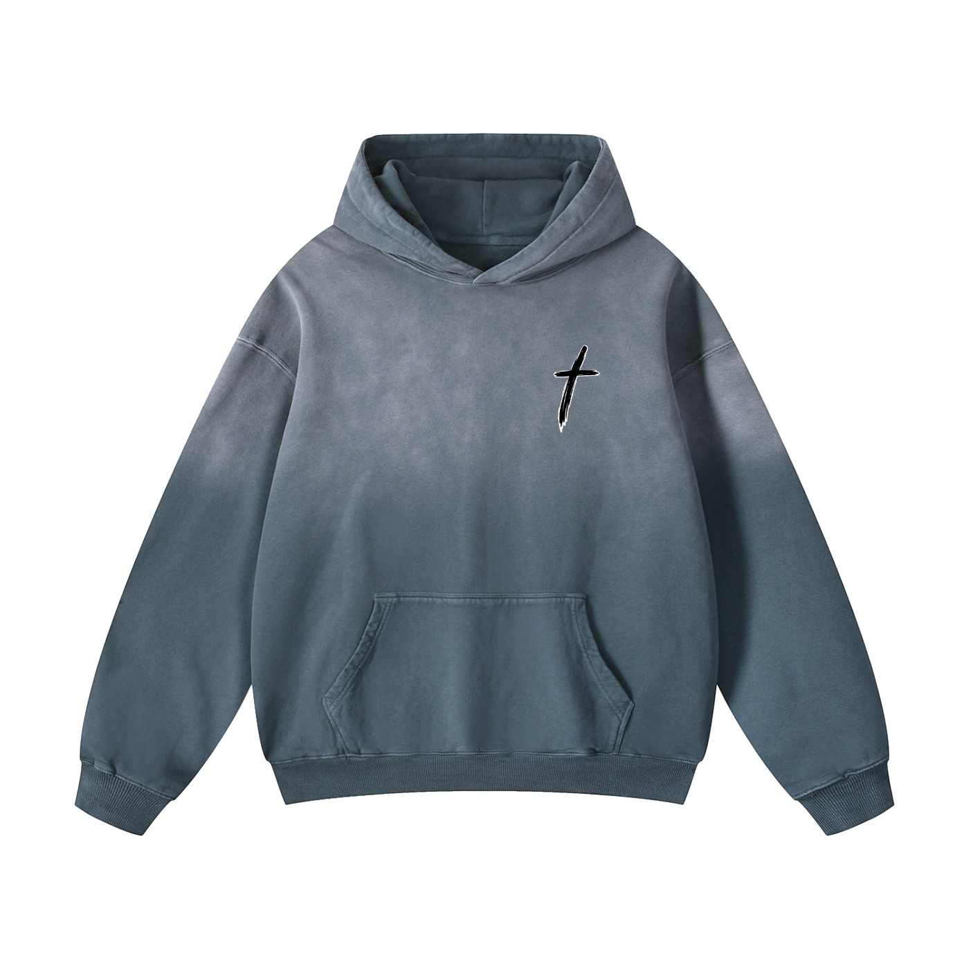 KBTO Heavyweight Sunfade Oversized Hoodie