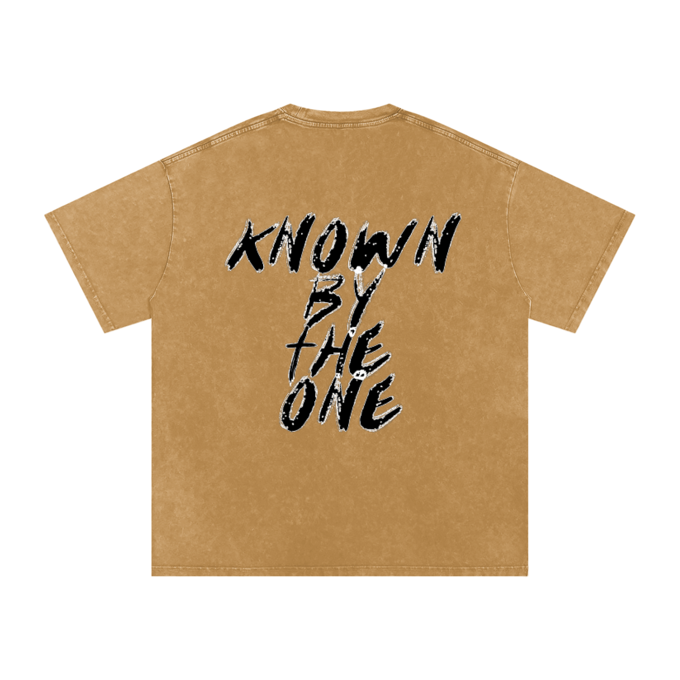 KBTO Snow Washed Oversized Cotton T-Shirt