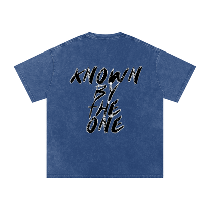 KBTO Snow Washed Oversized Cotton T-Shirt
