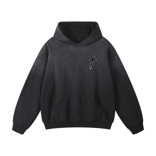 KBTO Heavyweight Sunfade Oversized Hoodie