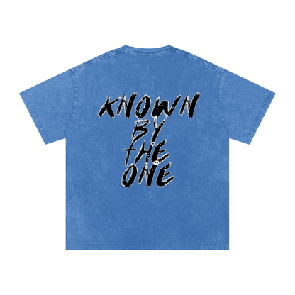 KBTO Snow Washed Oversized Cotton T-Shirt
