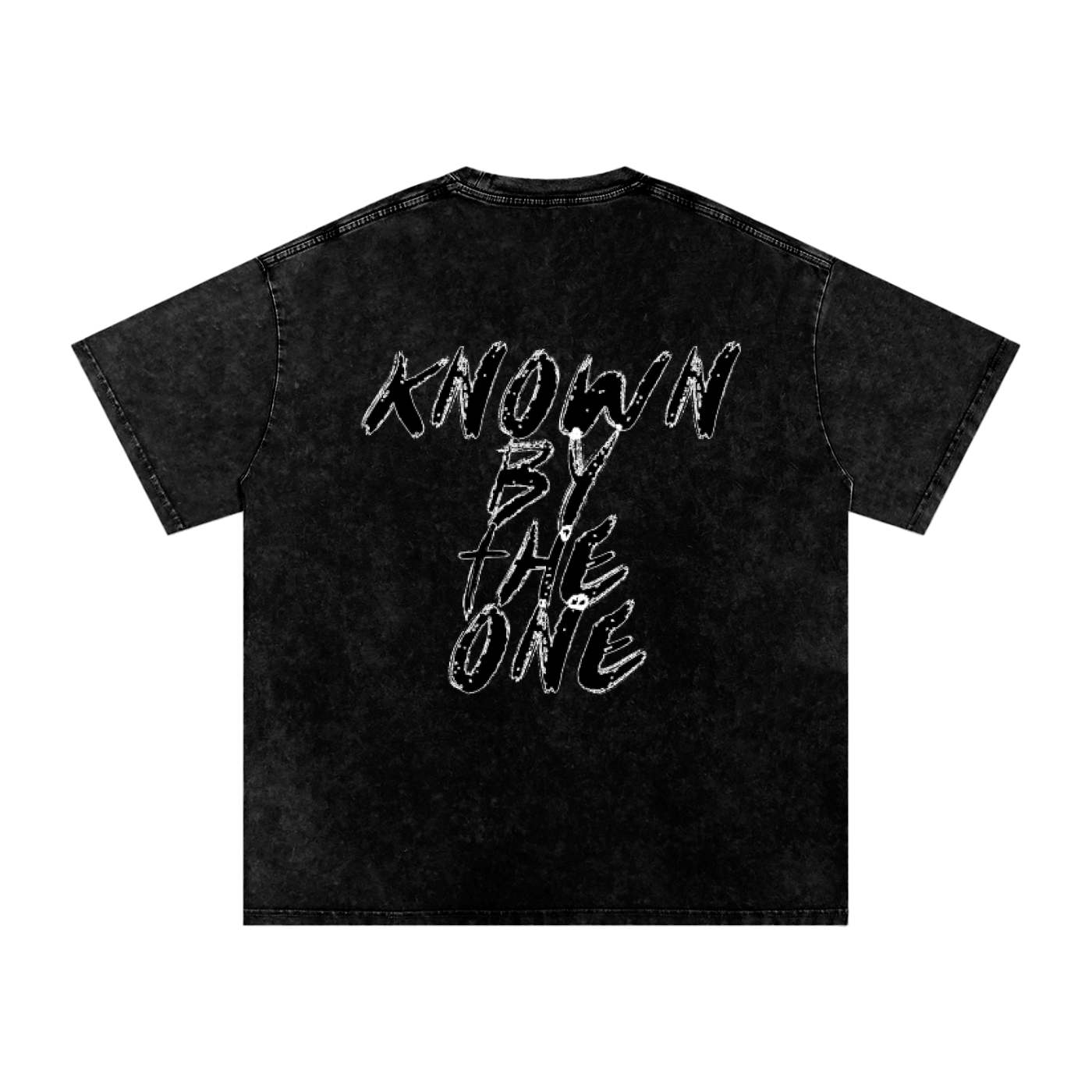 KBTO Snow Washed Oversized Cotton T-Shirt