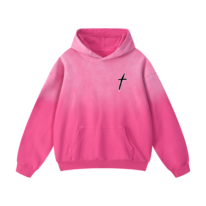 KBTO Heavyweight Sunfade Oversized Hoodie
