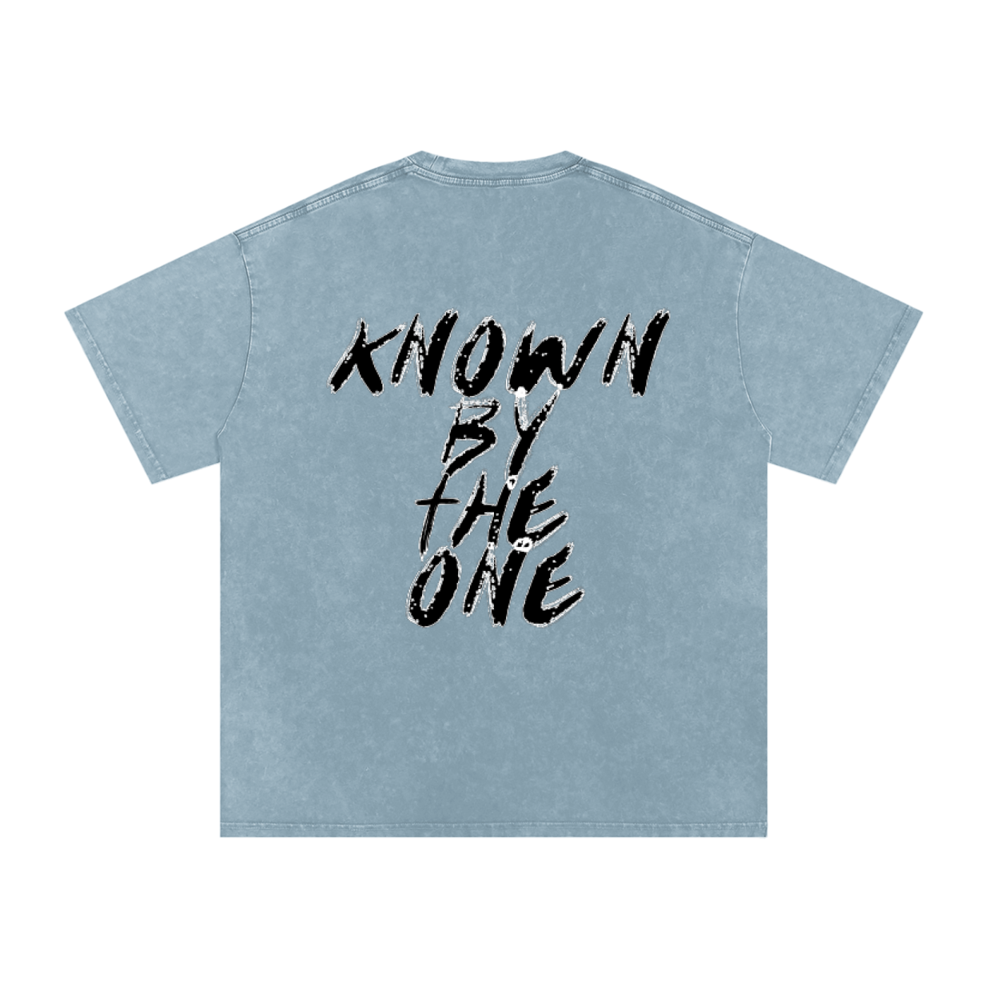 KBTO Snow Washed Oversized Cotton T-Shirt