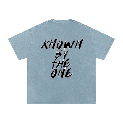 KBTO Snow Washed Oversized Cotton T-Shirt